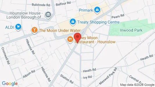 Apartments for rent i Hounslow - Middlesex - kort over placeringen