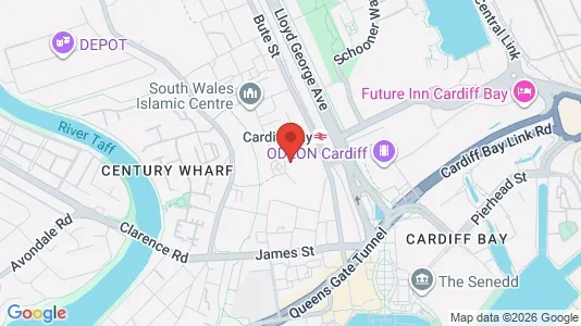 Apartments for rent i Cardiff - South Glamorgan - kort over placeringen