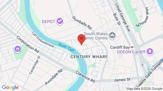 Apartments for rent i Cardiff - South Glamorgan - kort over placeringen