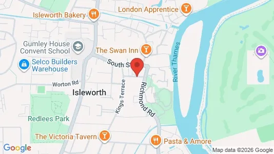 Apartments for rent i Isleworth - Middlesex - kort over placeringen