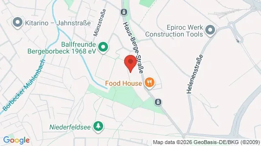 Apartments for rent i Essen - kort over placeringen
