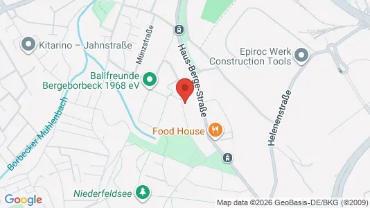 Apartments for rent i Essen - kort over placeringen