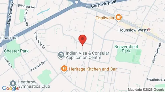 Apartments for rent i Hounslow - Middlesex - kort over placeringen