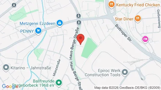 Apartments for rent i Essen - kort over placeringen