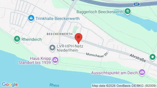 Apartments for rent i Duisburg - kort over placeringen