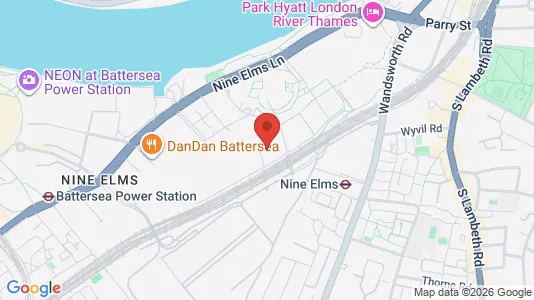 Apartments for rent i London SW11 - kort over placeringen