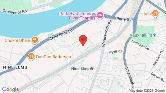Apartments for rent i London SW11 - kort over placeringen