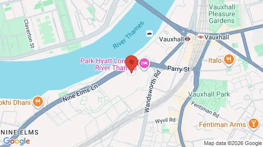 Apartments for rent i London SW8 - kort over placeringen