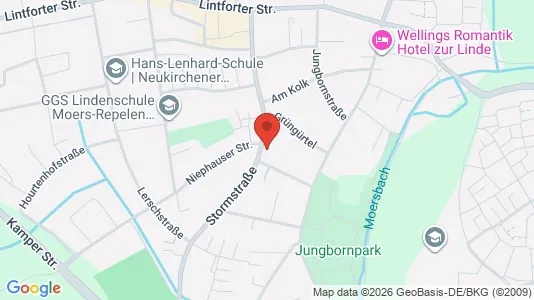 Apartments for rent i Wesel - kort over placeringen