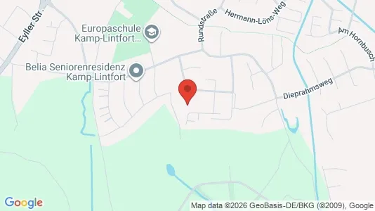 Apartments for rent i Wesel - kort over placeringen