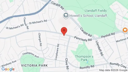Apartments for rent i Cardiff - South Glamorgan - kort over placeringen