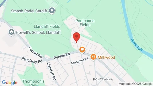 Apartments for rent i Cardiff - South Glamorgan - kort over placeringen