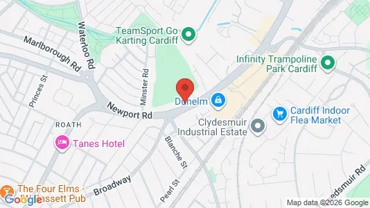 Apartments for rent i Cardiff - South Glamorgan - kort over placeringen