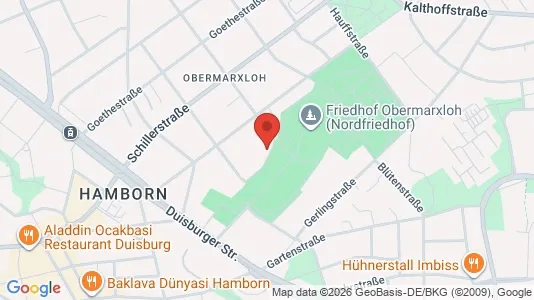 Apartments for rent i Duisburg - kort over placeringen