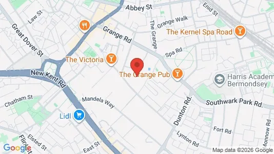Apartments for rent i London SE1 - kort over placeringen