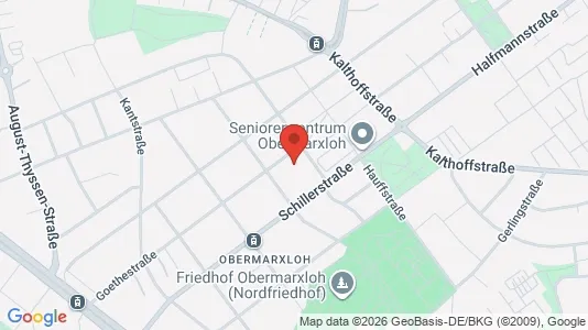 Apartments for rent i Duisburg - kort over placeringen