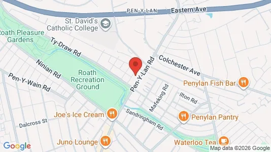 Apartments for rent i Cardiff - South Glamorgan - kort over placeringen