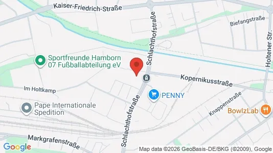 Apartments for rent i Duisburg - kort over placeringen