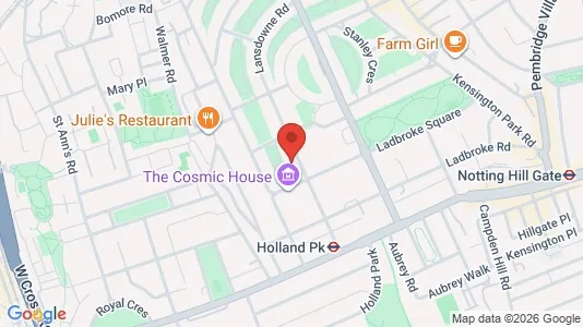 Apartments for rent i London W11 - kort over placeringen