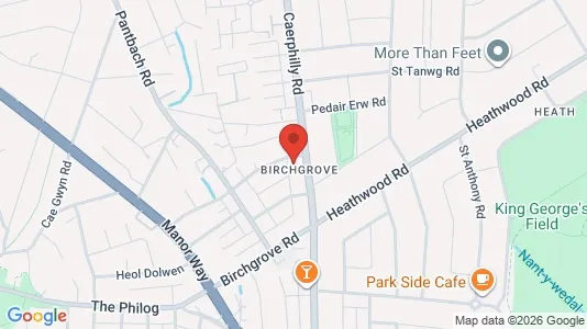 Apartments for rent i Cardiff - South Glamorgan - kort over placeringen