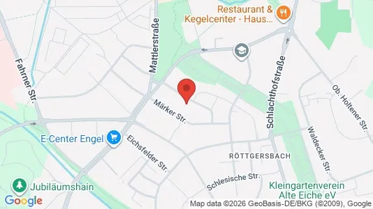 Apartments for rent i Duisburg - kort over placeringen