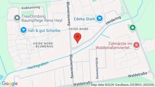 Apartments for rent i Halle (Saale) - kort over placeringen