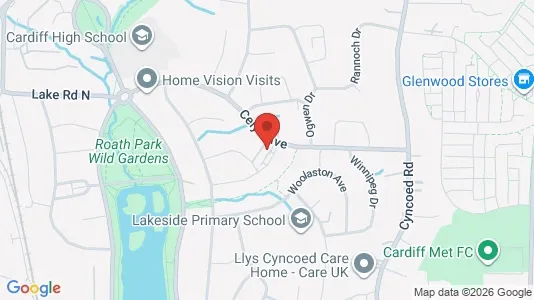 Apartments for rent i Cardiff - South Glamorgan - kort over placeringen