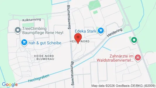 Apartments for rent i Halle (Saale) - kort over placeringen