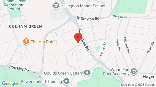 Apartments for rent i Uxbridge - Middlesex - kort over placeringen