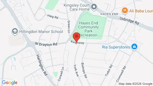 Apartments for rent i Hayes - Middlesex - kort over placeringen