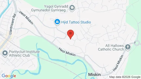 Apartments for rent i Pontyclun - Mid Glamorgan - kort over placeringen