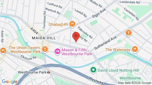 Apartments for rent i London W9 - kort over placeringen