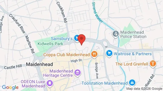 Apartments for rent i Maidenhead - Berkshire - kort over placeringen