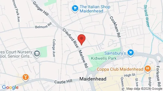 Apartments for rent i Maidenhead - Berkshire - kort over placeringen