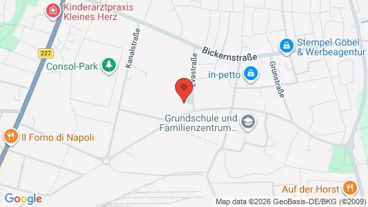 Apartments for rent i Gelsenkirchen - kort over placeringen