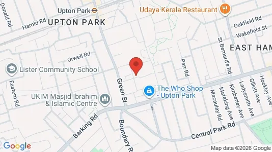 Apartments for rent i London E13 - kort over placeringen