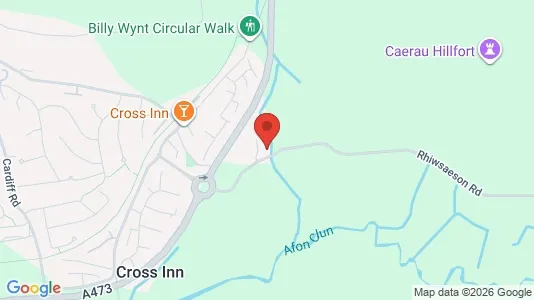 Apartments for rent i Pontyclun - Mid Glamorgan - kort over placeringen