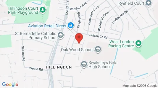 Apartments for rent i Uxbridge - Middlesex - kort over placeringen