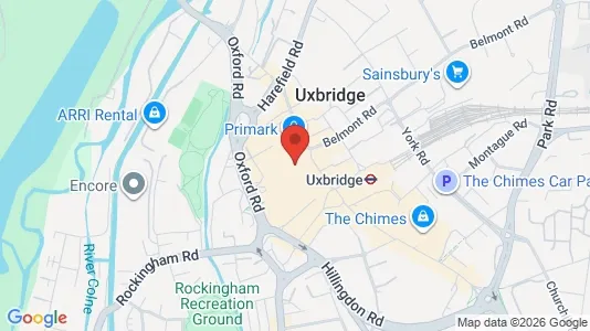 Apartments for rent i Uxbridge - Middlesex - kort over placeringen