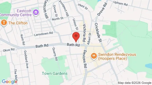 Apartments for rent i Swindon - Wiltshire - kort over placeringen
