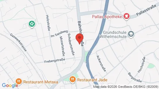 Apartments for rent i Recklinghausen - kort over placeringen