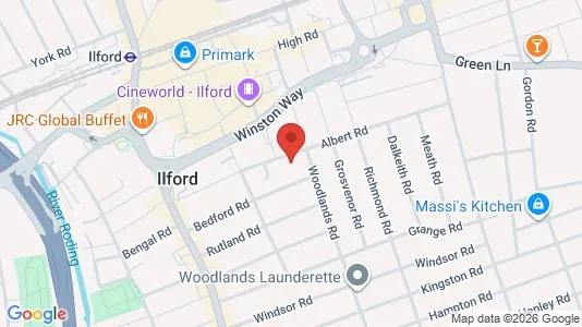 Apartments for rent i Ilford - Essex - kort over placeringen
