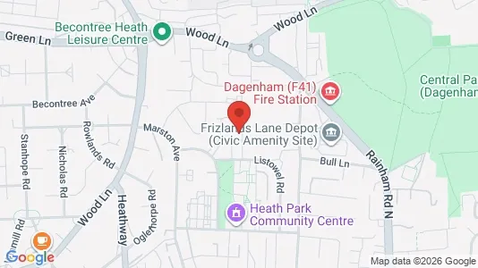 Apartments for rent i Dagenham - Essex - kort over placeringen