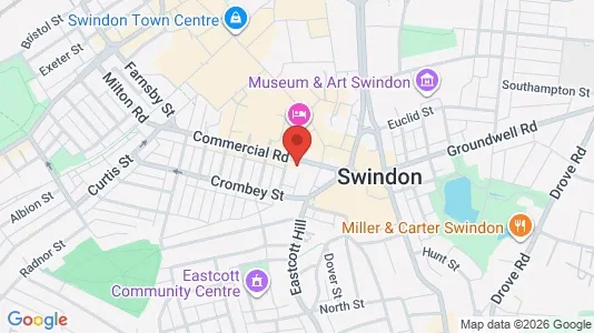 Apartments for rent i Swindon - Wiltshire - kort over placeringen