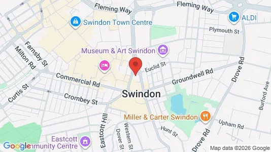 Apartments for rent i Swindon - Wiltshire - kort over placeringen