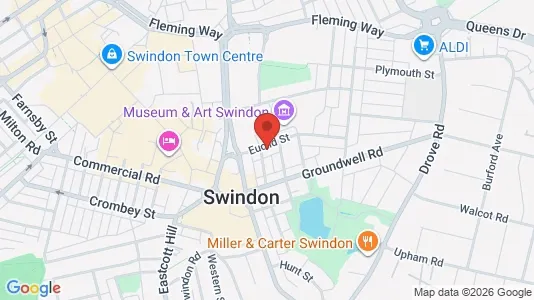 Apartments for rent i Swindon - Wiltshire - kort over placeringen
