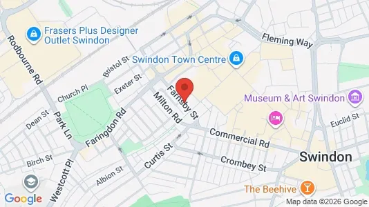 Apartments for rent i Swindon - Wiltshire - kort over placeringen