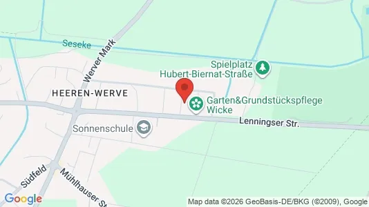 Apartments for rent i Unna - kort over placeringen