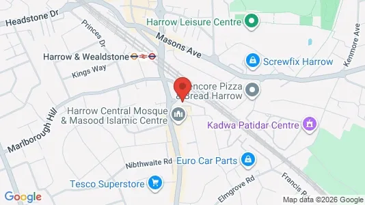 Apartments for rent i Harrow - Middlesex - kort over placeringen
