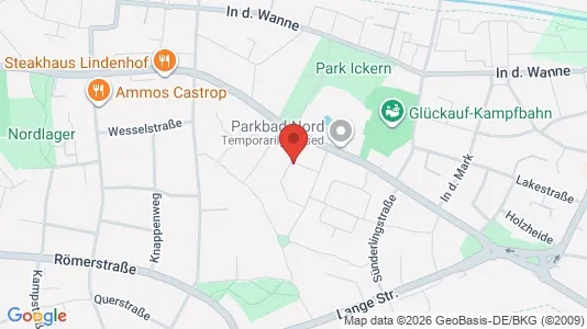 Apartments for rent i Recklinghausen - kort over placeringen